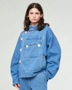 G.o.D Rider Jacket Nikko Denim Stone Wash