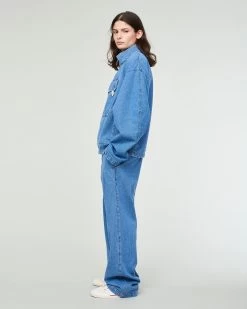 G.o.D Rider Jacket Nikko Denim Stone Wash -Eat Dust w b ss23 004 rcd 504 0005 6