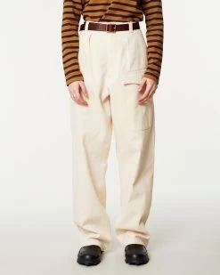 G.o.D Guerilla Pants Bull Denim Ecru