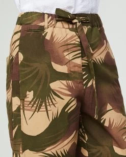 G.o.D Pasha Pants Tropical Cotton Dune -Eat Dust w c ss23 001 tpc 115 0002 3
