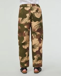G.o.D Pasha Pants Tropical Cotton Dune -Eat Dust w c ss23 001 tpc 115 0005 6