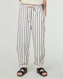 G.o.D Pasha Pants Yankee Stripe Natural / Blue