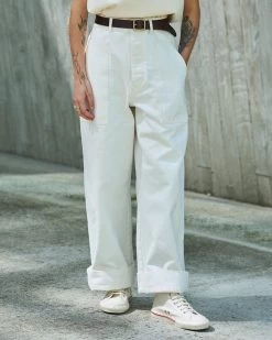 G.o.D Sailor Fatigue Natural Denim White