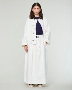 G.o.D Tulip Skirt Mighty Cotton Milk -Eat Dust w f ss23 001 mtc 015 0004 5