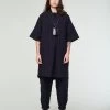 G.o.D Toku Dress Mighty Cotton Dark Navy
