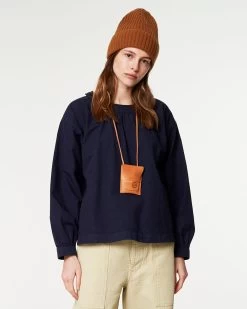 G.o.D Harvest Smock Massaya Cotton Navy Blue