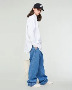 G.o.D Maxi Shirt Seersucker White 10 G.o.D Maxi Shirt Seersucker White -Eat Dust w i ss23 003 ssk 001 0003 4