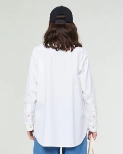 G.o.D Maxi Shirt Seersucker White 12 G.o.D Maxi Shirt Seersucker White -Eat Dust w i ss23 003 ssk 001 0005 6
