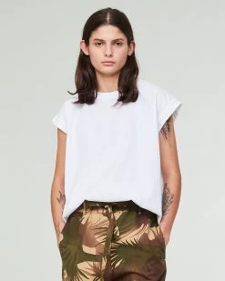 G.o.D Gardener Top Seersucker White